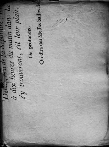 Etude de Me François Henin à Amiens (étude n°3). Minutes de l'année 1775