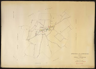 Plan du cadastre rénové - Montigny-les-Jongleurs : tableau d'assemblage (TA)