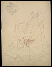 Plan du cadastre napoléonien - Hallencourt : tableau d'assemblage