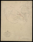 Plan du cadastre napoléonien - Franqueville : tableau d'assemblage