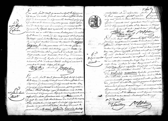 Vignacourt : naissances, mariages, décès