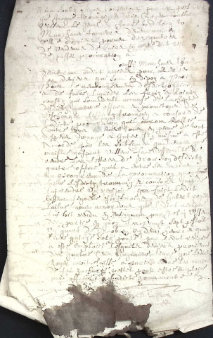 Etude de Me Philippe Depiennes à Amiens (étude n°1). Minutes de l'année 1635