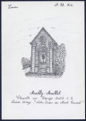 Mailly-Maillet : chapelle rue Lepage dédié à la vierge Notre Dame du Mont Caemel - (Reproduction interdite sans autorisation - © Claude Piette)
