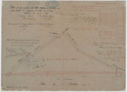 Plan de la mollière de Fort-Mahon, à joindre au procès-verbal en date de ce jour, le 10 juin 1859.