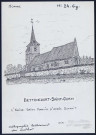 Bettencourt-Saint-Ouen : église Saint-Martin d'après Duthoit - (Reproduction interdite sans autorisation - © Claude Piette)