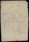 Plan du cadastre napoléonien - Vrely : Village de Vrély, développement de A
