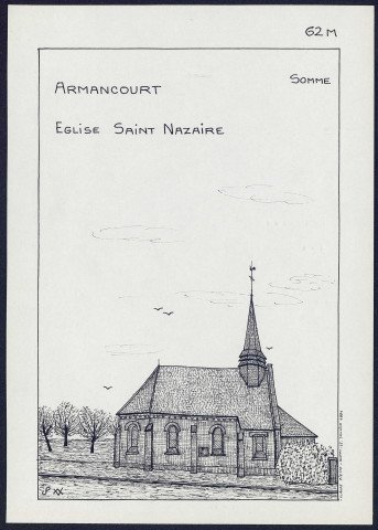 Armancourt : église Saint-Nazaire - (Reproduction interdite sans autorisation - © Claude Piette)