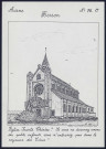 Hirson (Aisne) : église Sainte-Thérèse - (Reproduction interdite sans autorisation - © Claude Piette)