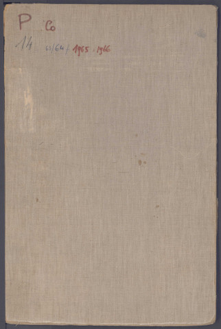 Table des successions et absences du bureau de Péronne