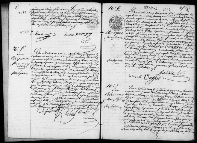 Roye : naissances, mariages, décès