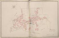 Plan du cadastre napoléonien - Atlas cantonal - Etinehem : B, C, D et E développées