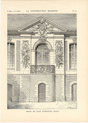 Hôtel de Ville d'Abbeville (Somme)