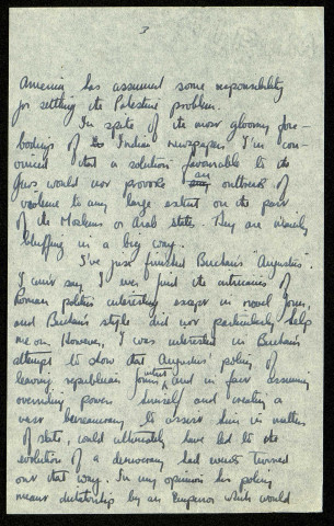 Lt R. Goldwater RA, RA Mess MUTTRA, India Command, 23 Dec. 45 : lettre de Raymond Goldwater à son frère Stan