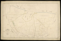Plan du cadastre napoléonien - Hancourt : Grande pièce derrière les haies (La), A1
