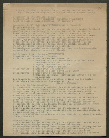 Témoignage de Sainglas, Pierre (Caporal) et correspondance avec Jacques Péricard