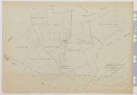 Plan du cadastre rénové - Aigneville : section B1