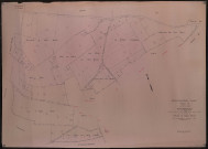Plan du cadastre rénové - Bussus-Bussuel : section ZI
