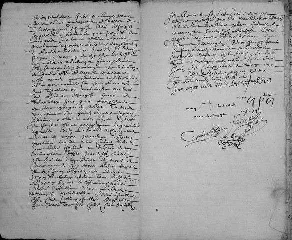 Etude de Me Antoine Limeux à Amiens (étude n°11). Minutes des années 1651-1657