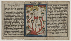 Wunderthätiges Gnadenbild zu Walthurn in Reich lieu Walldürn / Odenwald - Le sang sacré miraculeux de Walldürn