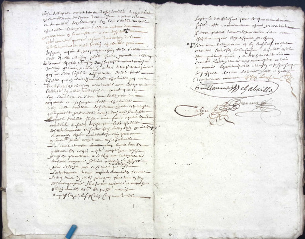Etude de Me Jean-Baptiste Trencart à Amiens (étude n°12). Minutes de l'année 1657