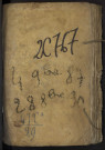 Contrôle des actes du bureau d'Andainville pour la période du 28 mai 1697 au 10 août 1723