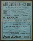 Automobile-club de Picardie et de l'Aisne. Revue mensuelle, 5e année, décembre 1909