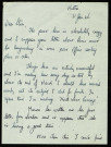 MUTTRA, 11 Jan. 46 : lettre de Raymond Goldwater à son frère Stan