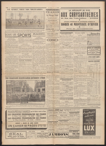 Le Progrès de la Somme, numéro 21952, 28 octobre 1939