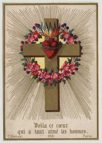 Voilà ce coeur qui a tant aimé les hommes. Le Sacré Coeur de Jésus