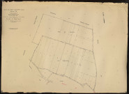 Plan du cadastre rénové - Ailly-le-Haut-Clocher : section ZB