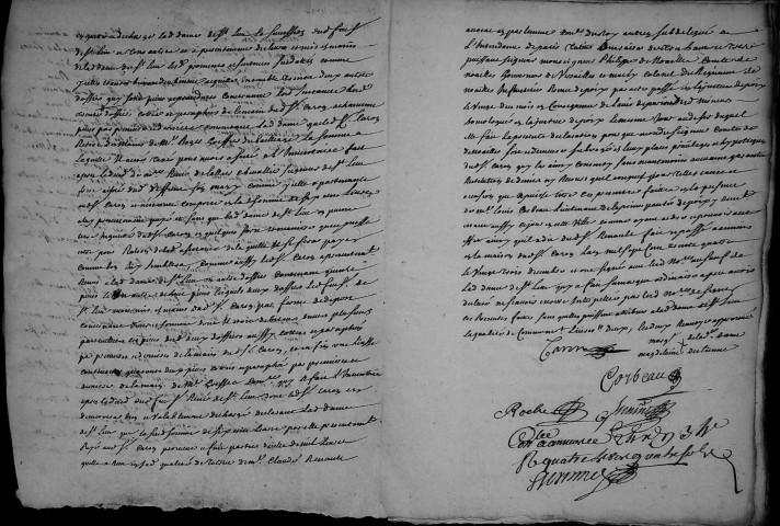 Etude de Me François Henin à Amiens (étude n°3). Minutes de l'année 1734