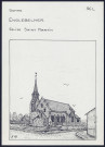Englebelmer : église Saint-Martin - (Reproduction interdite sans autorisation - © Claude Piette)