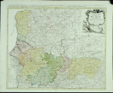 Carte du gouvernement général de Picardie qui comprend la généralité d'Amiens avec l'Artois et les frontières des Pays-Bas