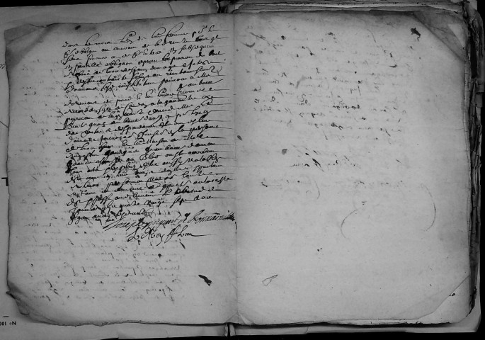 Etude de Me René Chevalier à Amiens (étude n°5). Minutes de l'année 1687