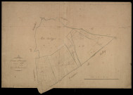 Plan du cadastre napoléonien - Avelesges (Aveleges) : A