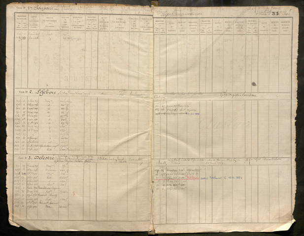 Répertoire des formalités hypothécaires, du 06/03/1895 au 20/06/1895, registre n° 318 (Péronne)