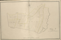 Plan du cadastre napoléonien - Atlas cantonal - Bettencourt-Riviere (Bettencourt) : Vallée de Beaupré (La), A2