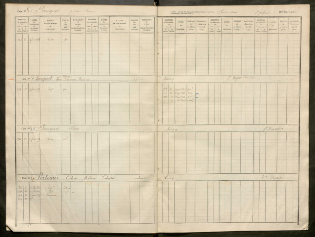 Répertoire des formalités hypothécaires, du 13/02/1869 au 23/04/1869, registre n° 228 (Péronne)