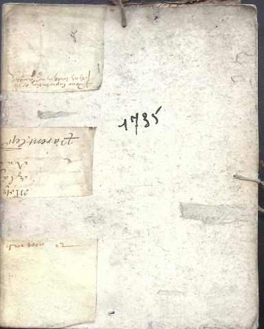 Etude de Me Charles Machart à Amiens (étude n°16). Minutes de l'année 1735