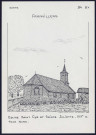 Franvillers : église Saint-Cyr et Sainte-Juliette - (Reproduction interdite sans autorisation - © Claude Piette)