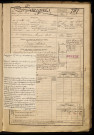 Bourgeois, Jean Louis, né le 16 juillet 1867 à Piedicroce (Corse), classe 1887, matricule n° 787, Bureau de recrutement d'Amiens