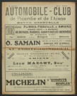 Automobile-club de Picardie et de l'Aisne. Revue mensuelle, 5e année, mai 1909