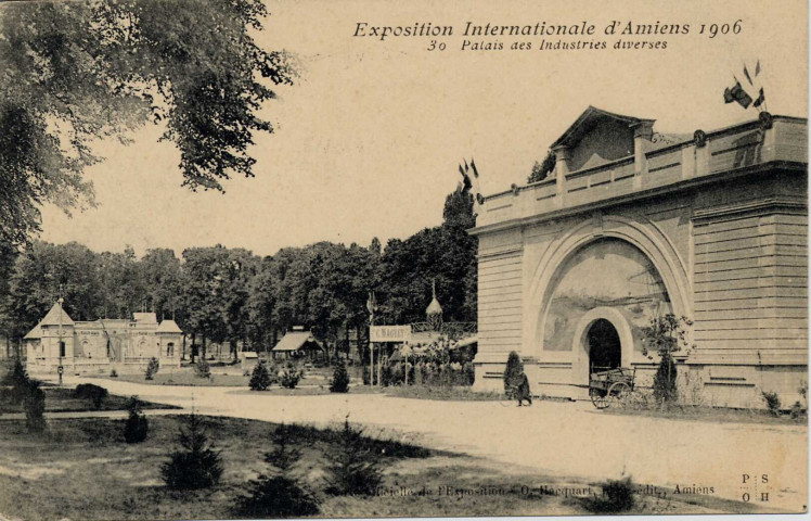 Exposition Internationale d'Amiens 1906 - Palais des Industries diverses