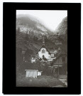 (Suisse) petite chapelle à Zermatt - août 1903