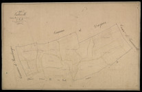 Plan du cadastre napoléonien - Embreville : Chef-lieu (Le) ; Bois du Cleux (Le), A1