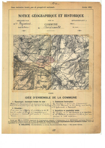 Hornoy Le Bourg (Boisrault) : notice historique et géographique sur la commune