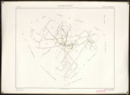 Plan du cadastre rénové - Gueschart : tableau d'assemblage (TA)