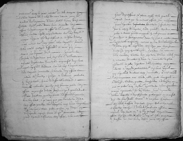 Etude de Me Antoine Perdu à Amiens (étude n°26). Minutes de des années 1637-1639