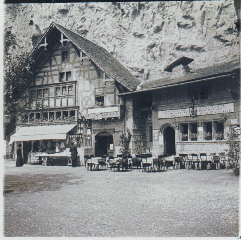 Exposition universelle de Paris 1900. Le village suisse