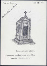 Beaumetz-les-Loges (Pas-de-Calais) : chapelle funéraire au cimetière - (Reproduction interdite sans autorisation - © Claude Piette)